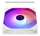 Combo Ventiladores Pc Chasis X3 120 Mm 360 Argb Fan Kit Tr Led Blanco