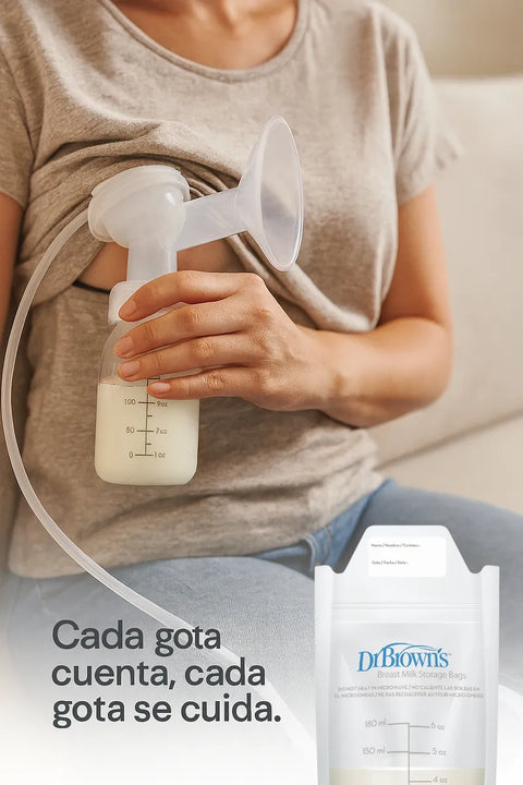 Bolsas Almacenamiento Leche Materna Dr Browns 100 Unidades