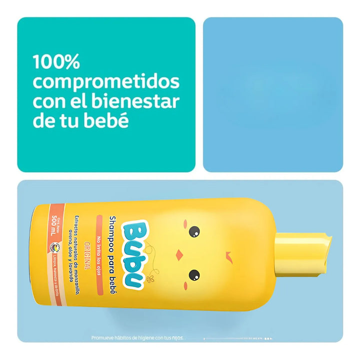Shampoo Bebe Manzanilla Bubu - Ml A $30