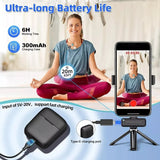 Microfono Lavalier Inalambrico Lightning Con Estuche Carga