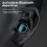 Audífonos Bluetooth Deportivos M25 Reducción De Ruido Negro