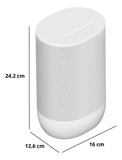 Sonos Move 2 - Parlante Portátil Con Sonido Estéreo Wifi Bt Blanco