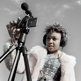 Micrófono Shure MV88 + Video Kit Condensador Cardioide color negroS