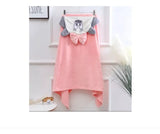 Toalla Capucha Niños Bebes Infantil Diseños Microfibra Viaje Rosa Toalla Infantil Baño Microfibra Aseo Natacion