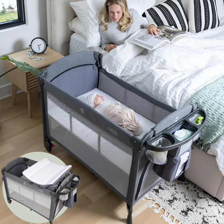 Moisés 4 En 1 Cuna Portátil Para Bebé Con Bolsa De Viaje