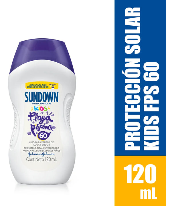 Protector Solar Sundown Kids Fps 60 X 120 Ml