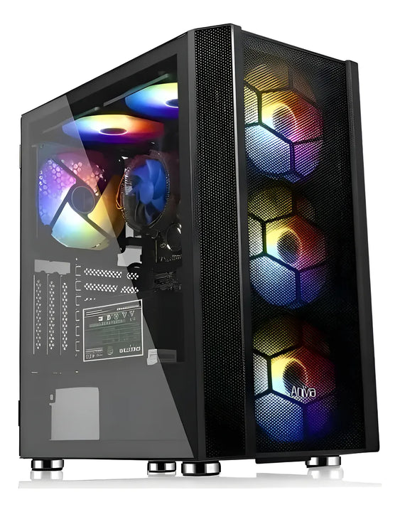 Ventilador Fan Cooler 120mm. Caja Pc Gamer / Luz Led Rainbow