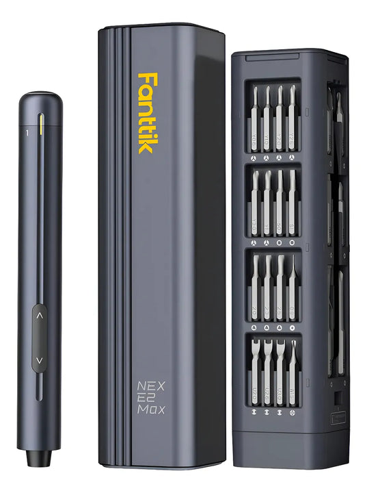 Minidestornillador eléctrico Fanttik E2 Max de 3,7 V, llave en F