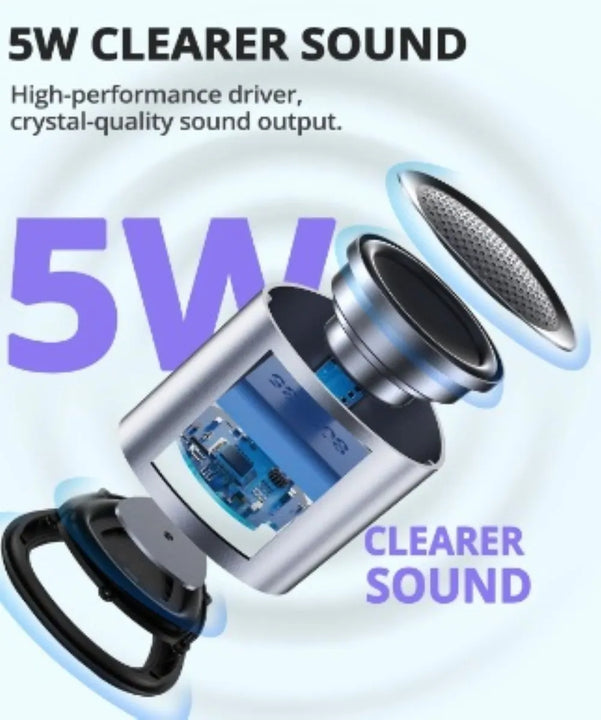 Parlante Tronsmart Nimo Pórtatil Altavoz Bt Waterproof Ipx7 Negro