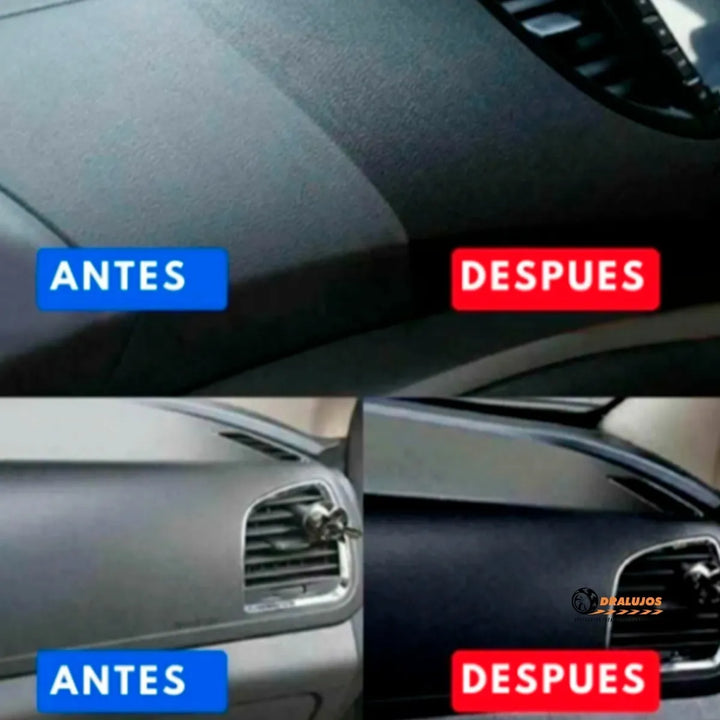 1 Renovador De Piezas Negro Perfecto X 200ml Carro Universal