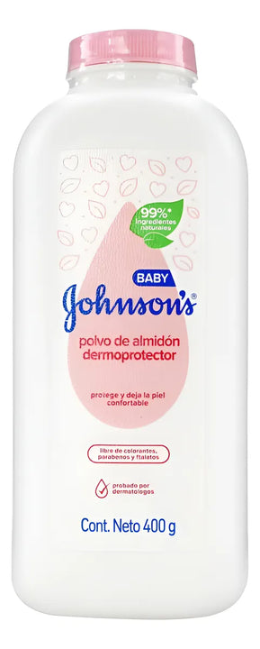 Talco Johnsons Baby Con Polvo De Almidon 400 Grs