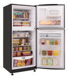 Nevera con freezer inverter Haceb NEV LIS 243 SE DA ME NC INV NEV LIS 243 SE DA ME NC INV color negro con capacidad de 243L