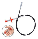 Sonda Destapa Cañerías 87cm Uso En Desagües Lavamanos Baños