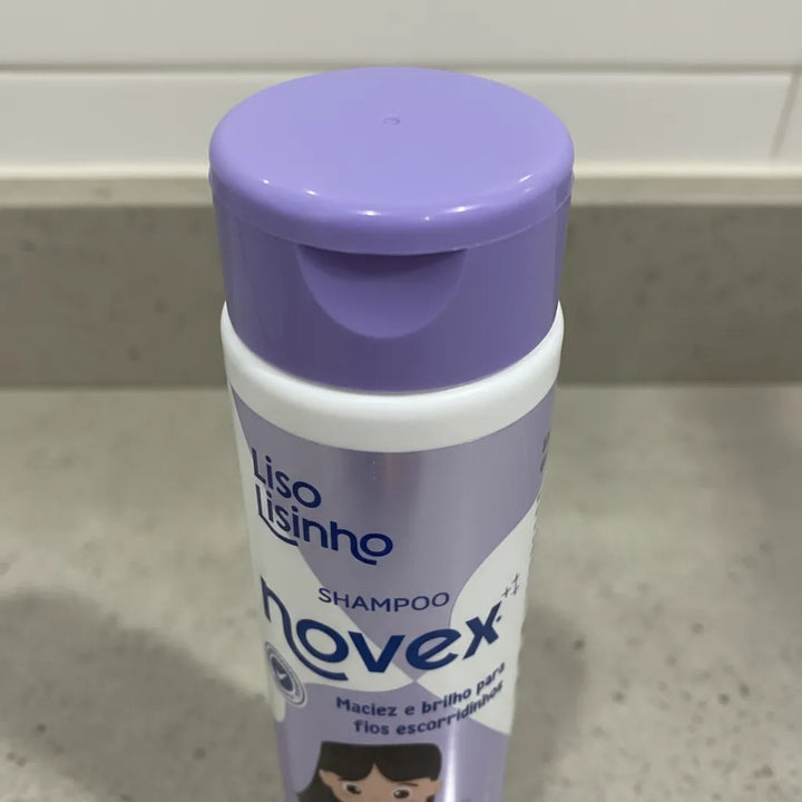 Kit Shampoo Y Acondicionador Novex Liso Lisinho Para Niños