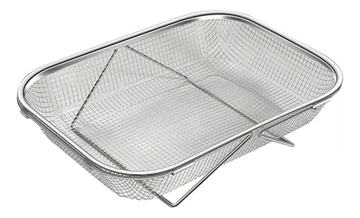 Escurridor Cesta De Drenaje De Acero Inoxidable Lavaplatos Plateado