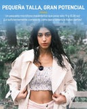 Maono Microfono Lavalier inalámbrico Maono Wm620 Pc2 para android color negro