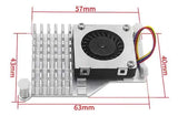 Disipador Con Ventilador Activo Para Raspberry Pi 5