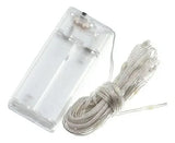 Alambre Micro 60 Led 3m Hilo Pilas Fijo Luz Hada Color Supli Multicolor, Verde, Rosado, Cálido, Rojo, Blanco, Azul, Fucsia