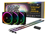 Kit Ventiladores Antec Argb 120mmx3/2xtiras/controlador