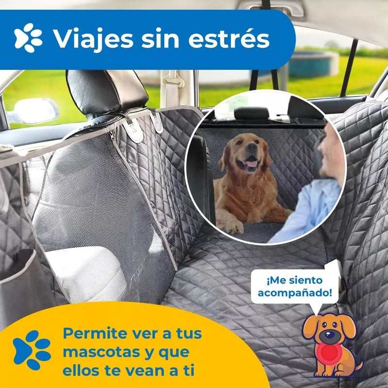 Protector Forro Cubre Asiento Carro Perros Mascotas