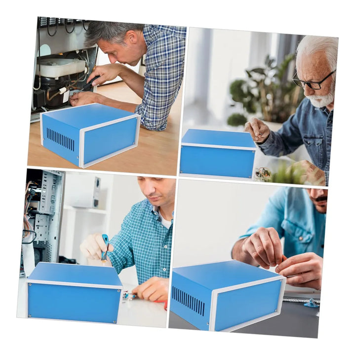 Caja De Chasis Cerrado Para Proyectos Electrónicos Diy