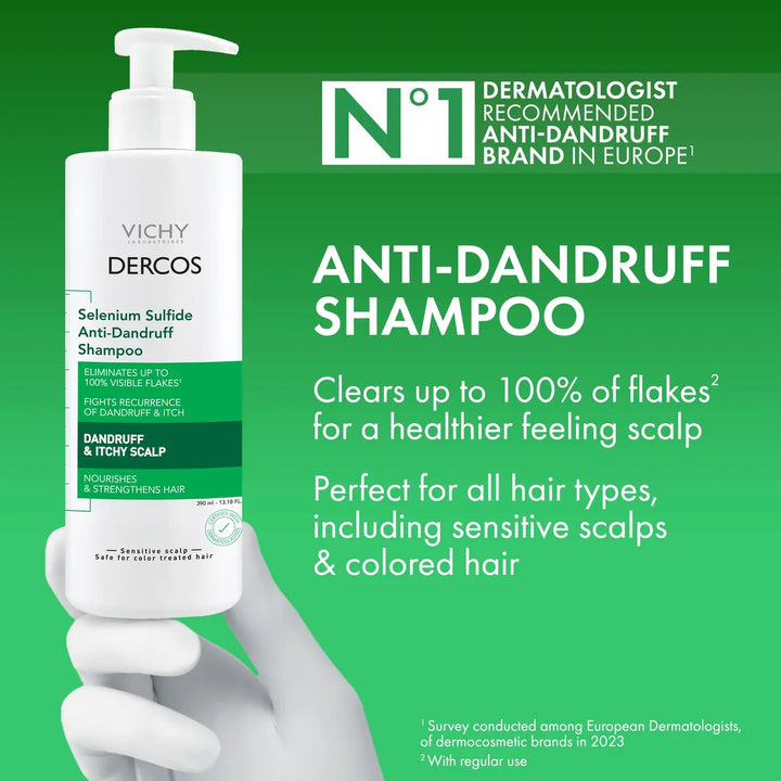 Champú Anticaspa Dercos Sulfuro De Selenio 200ml