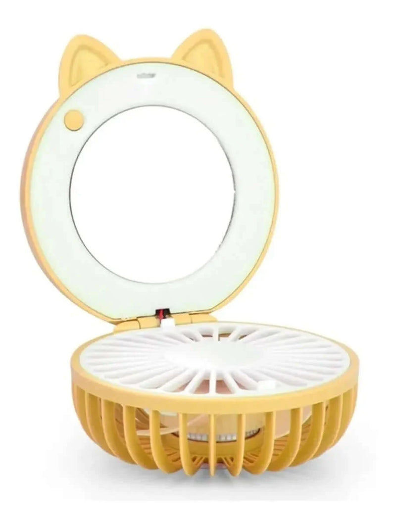 Espejo Con Luz Led Y Ventilador