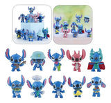 Set 10 Figuras Lilo Y Stitch De La Pelicula Juguete Muñecos