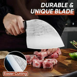 Set De Cuchillos De Carnicero Japonés De Alta Calidad Con Bo