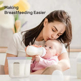 5 Bolsas De Silicona Grado Alimenticio Para Leche Materna