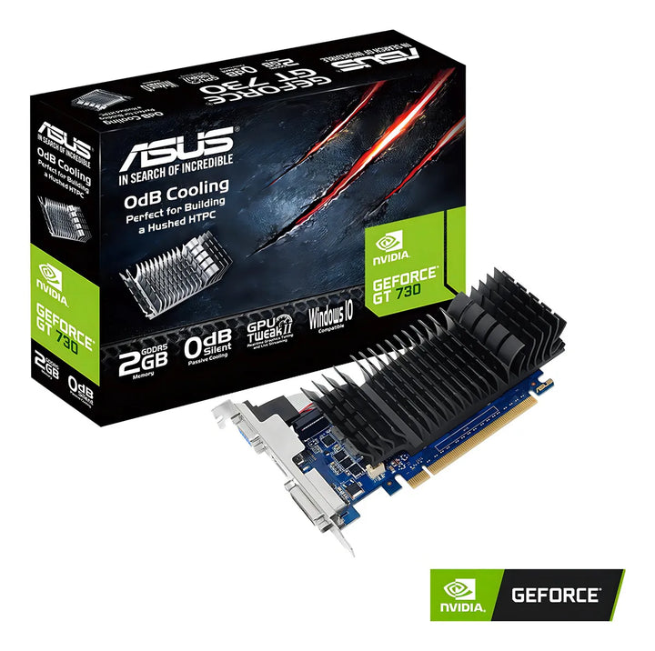Tarjeta De Video Asus Geforce 2gb Gddr5 - Gt730-sl-2gd5- /vc