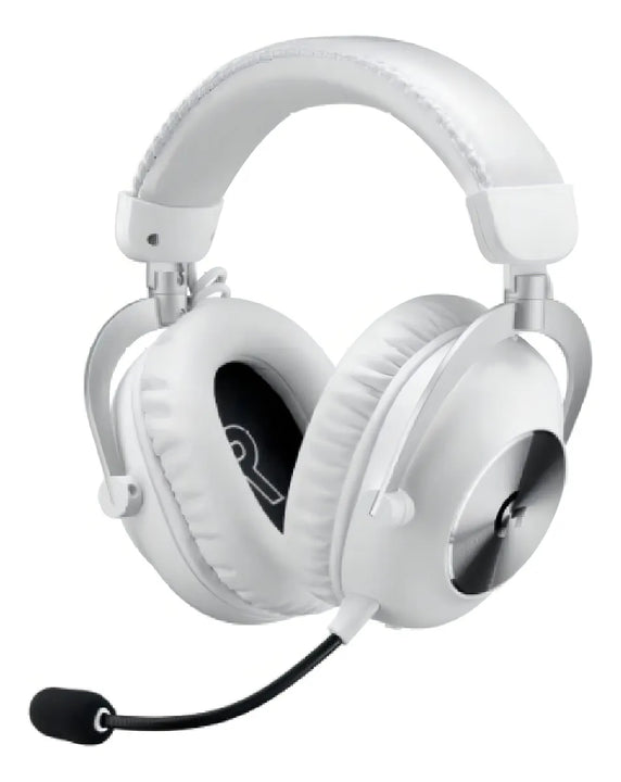 Logitech G Pro X 2 Wht, Diadema Gamer Lightspeed / Bluetooth Color Blanco