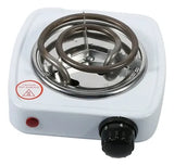 Mini Estufa Eléctrica Fogón Portátil Cocina 1 Puesto Blanco