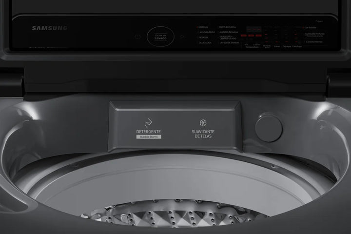 Lavadora Samsung Wa13cg5441bd/co Ecobubble 13 Kg Gris