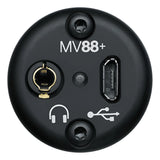 Micrófono Shure MV88 + Video Kit Condensador Cardioide color negroS