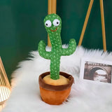 Cactus Bailarín GTI Toy Imita Voz Sonidos Recargable Usb 31cm Baila