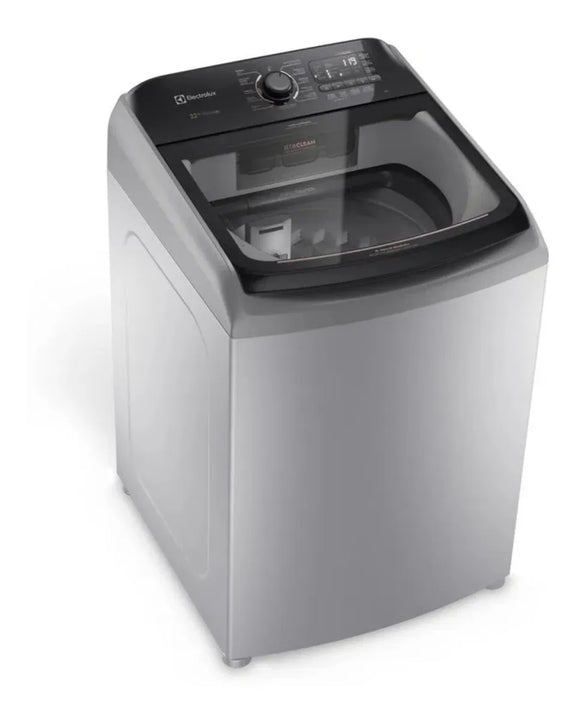 Lavadora Superior Ls22i Premium Care 22kg Silver Electrolux Gris