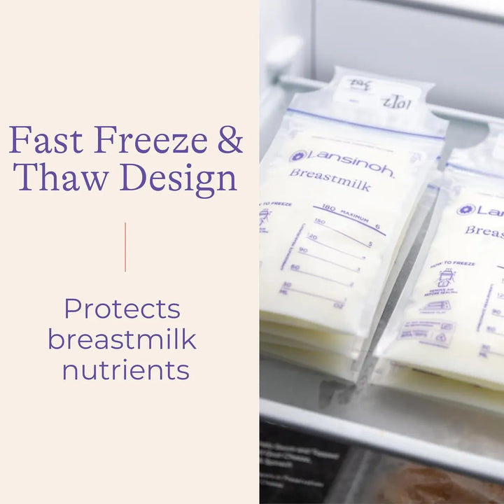 Bolsas Almacenamiento Leche Materna Lansinoh 100 Unidades