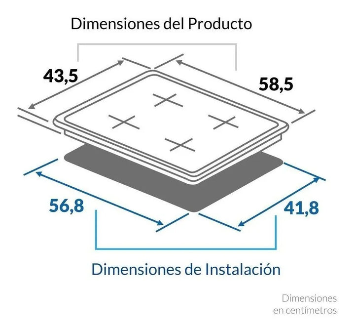 Estufa Challenger En Acero Inoxidable De 4 Puestos Sp6043 Inox