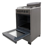 Estufa Romero Torre Haceb 50 Cms Gas Natural Plata Color Gris