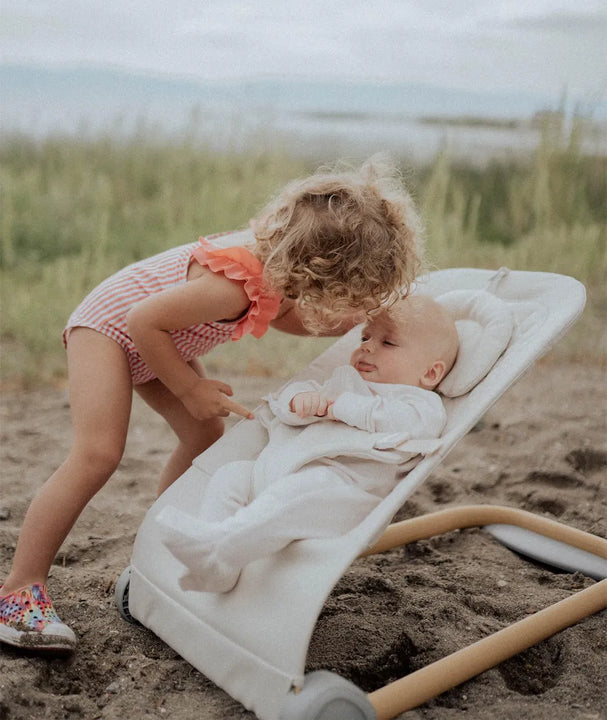 Moisés Para Bebés Fodoss Gorila Ergonómico Color Beige