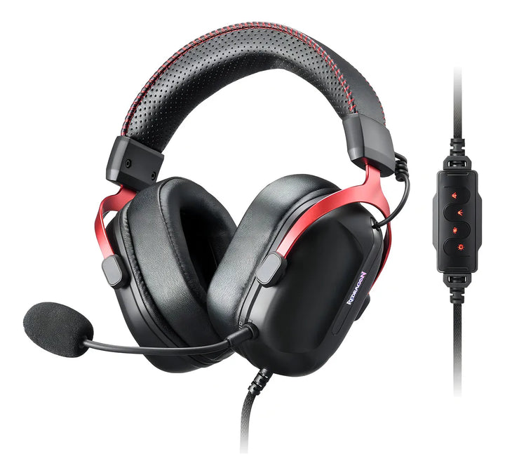 Audifonos Gamer Redragon Cybill H312 Negro Usb, Rgb, 7.1