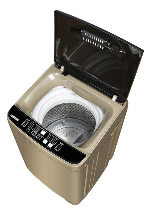 Lavadora Automática Con Pantalla Led 10 Programas 7 Kg Dorad