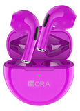 Fone de ouvido in-ear sem fio 1Hora In-Ear AUT119 AUT119 fucsia