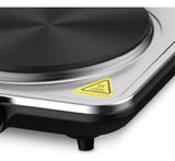 Estufa Eléctrica Genérica Doble 2000w 2 Quemadores Segun Disponibilidad.