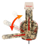 Audifonos Gamer Diadem Jack Usb Led Militar Gaming Economico