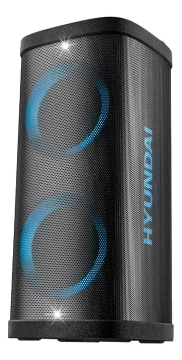 Parlante Recargable Hyundai Bluetooth/fm/usb 150 Watts Negro