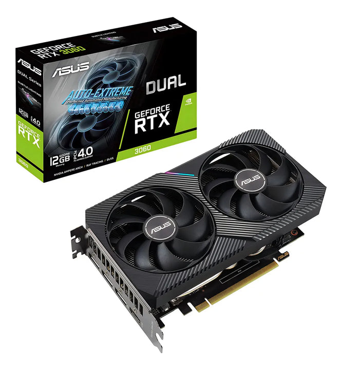 Tarjeta De Video Asus Geforce Rtx 3060 Dual Oc V2 12gb Lhr