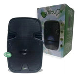 Parlante Cabina De Sonido Profesional Bt + Microfono 6.5' Negro