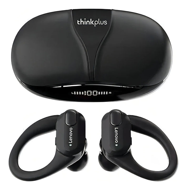 Auriculares Bluetooth 5.3 Lenovo Xt80 Thinkplus negros